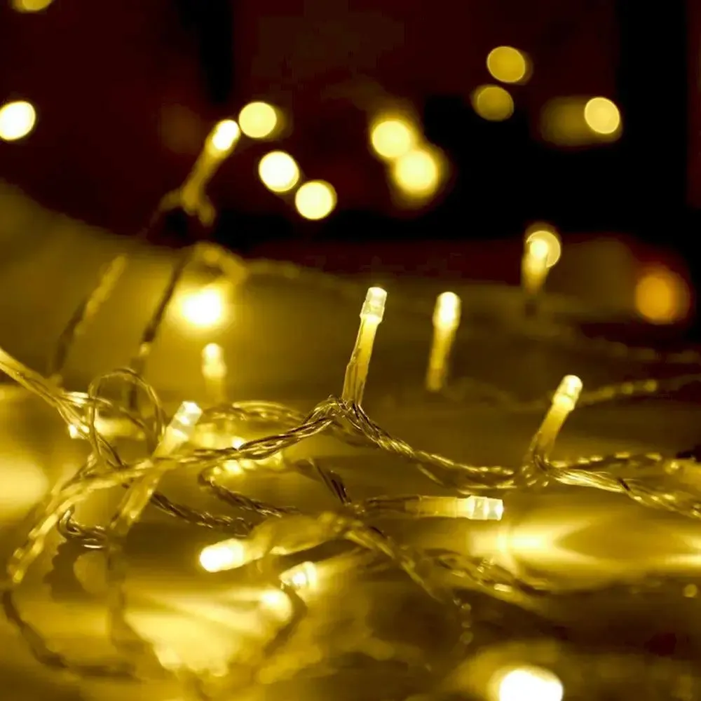 Warm White 45 Feet Long Power Pixel LED String Lights