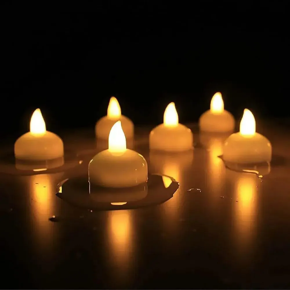 Water Activated Festive Flameless Diya - Set of 6
