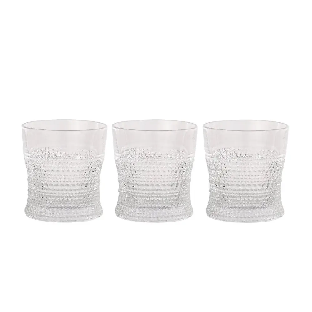 Water Textured Designer Glasses Set Of 6