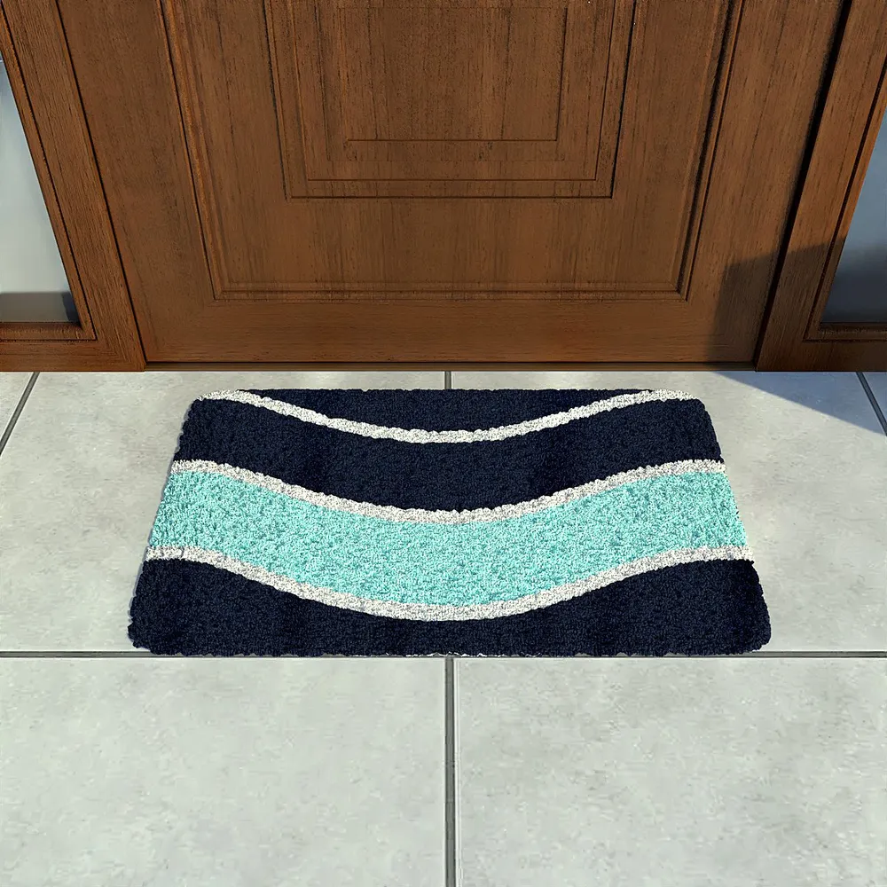 Wavy Woolen Door Mat