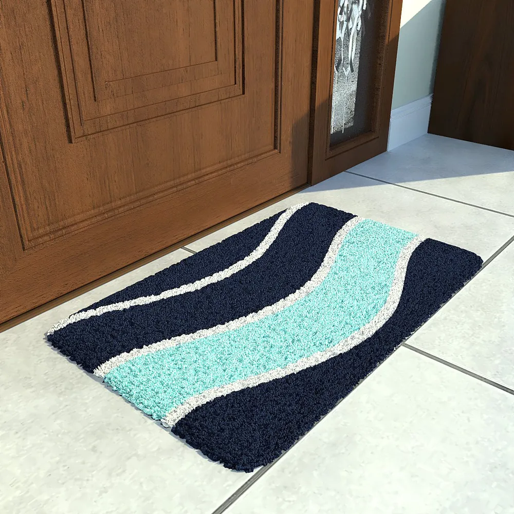 Wavy Woolen Door Mat