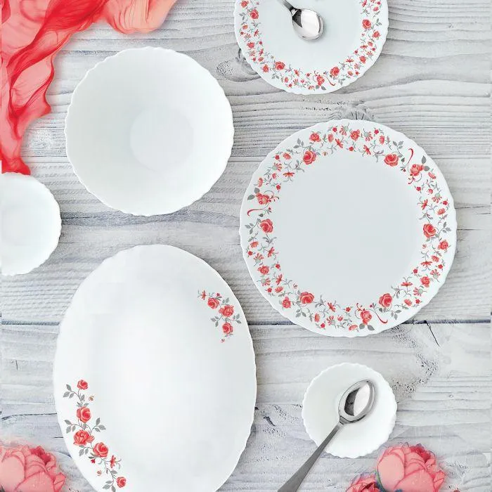 Whimsical Rose Dinner Set of 27 Pieces