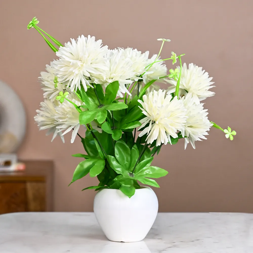 White Daisies Artificial Flower Bunch