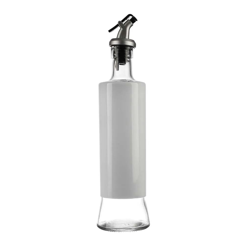 White Glass Oil Dispenser 500 ML