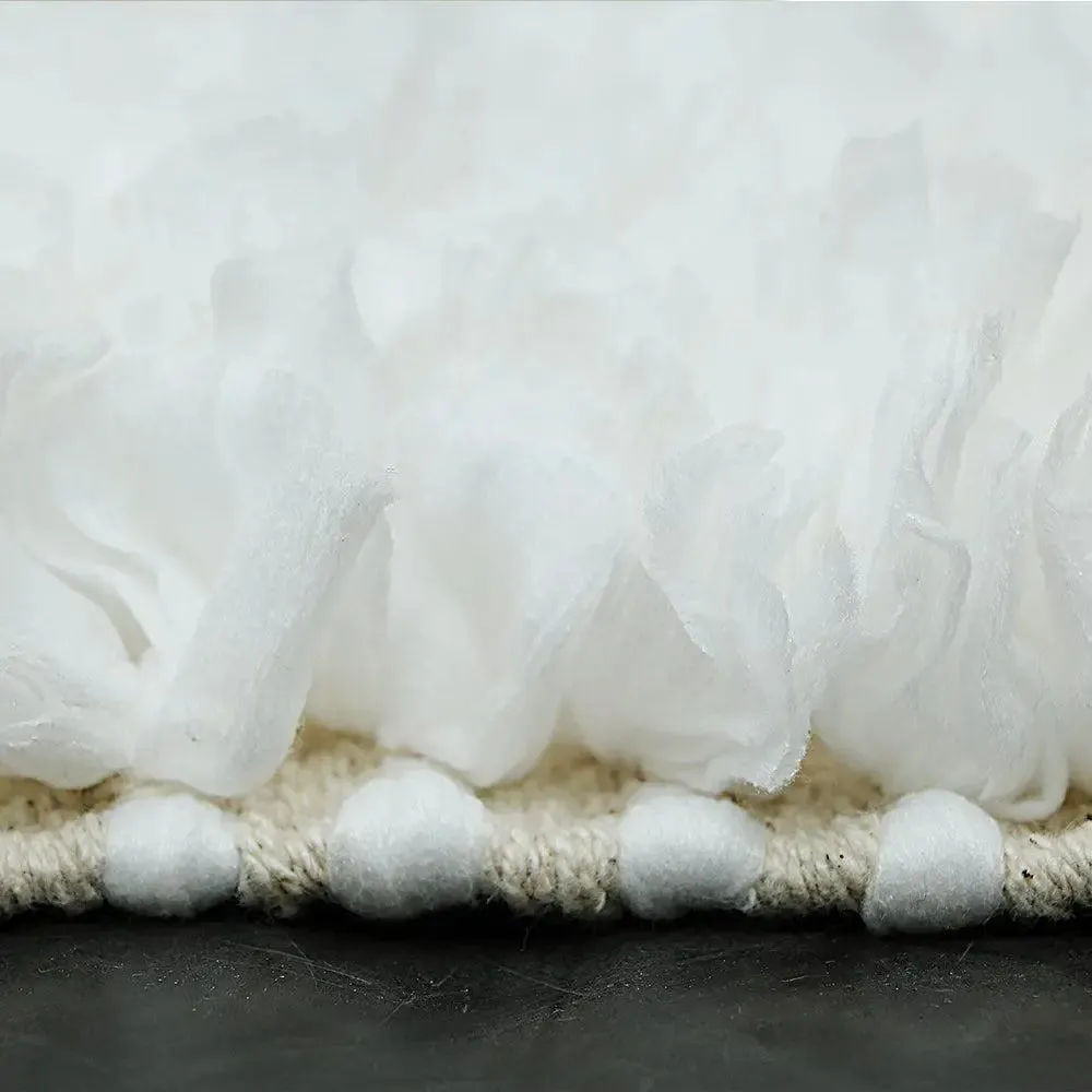 White Premium Super Soft Cotton Bathmat (20 x 32) Inches