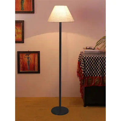 White Standing Light for Living Room