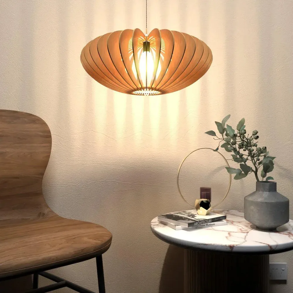 Wood Pendant Lamp / Pendant Light / Modern Lamp