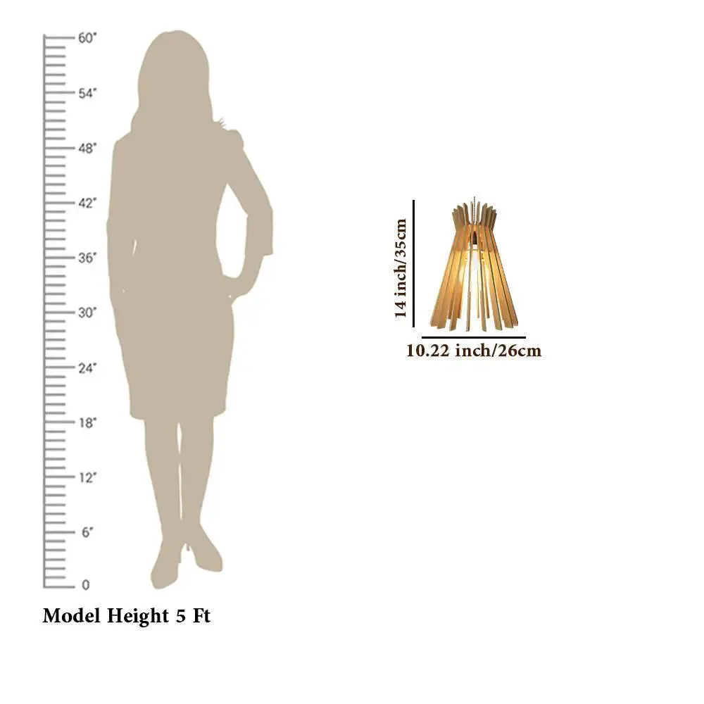 Wood Pendant Lamp / Pendant Light / Modern Lamp