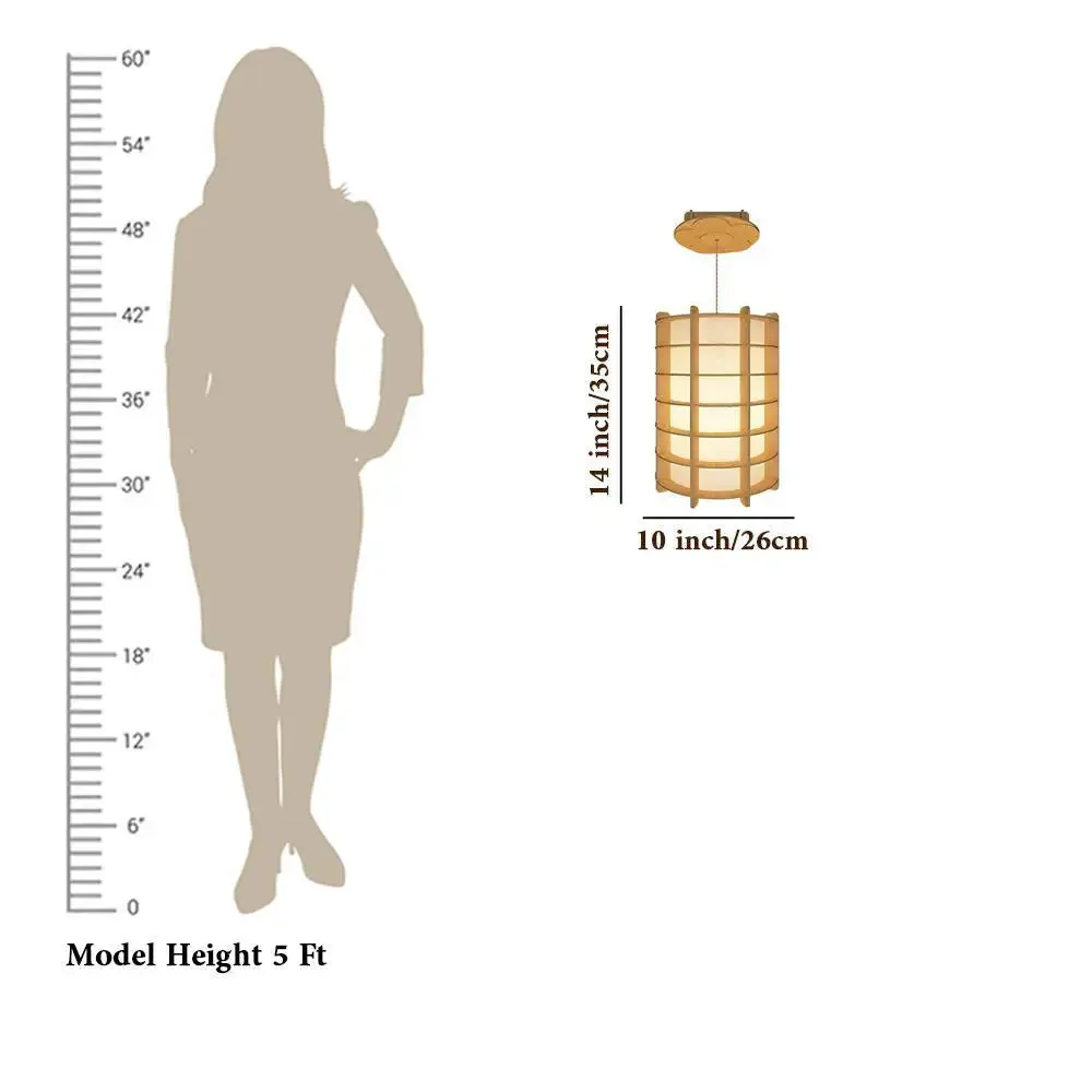 Wood Pendant Lamp / Pendant Light / Modern Lamp