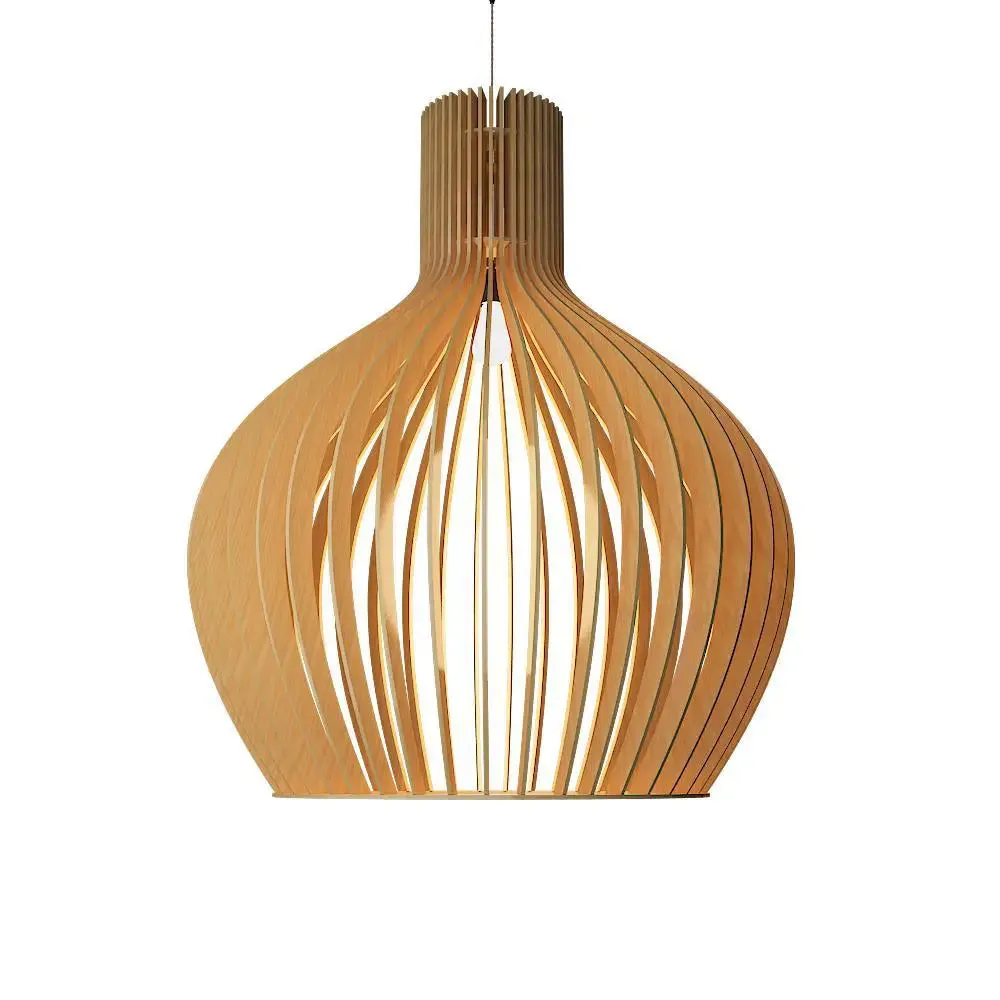 Wood Pendant Lamp / Pendant Light / Modern Lamp
