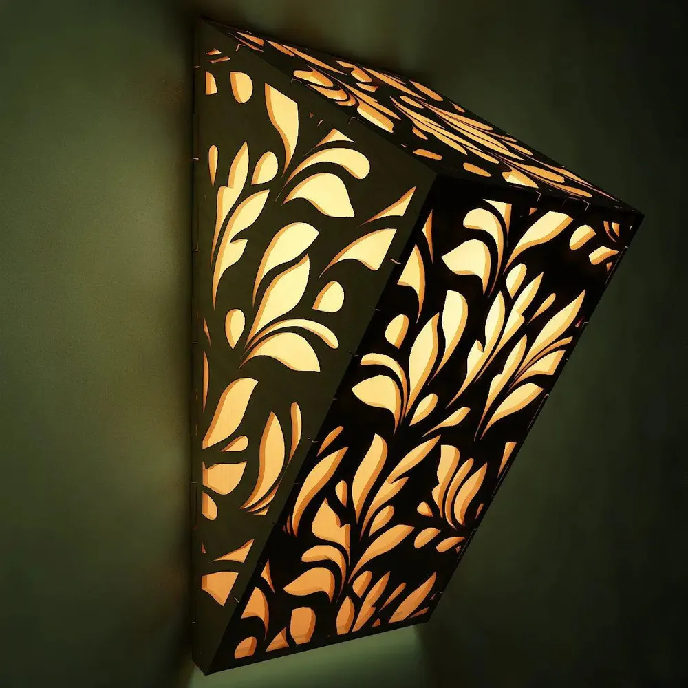 Wood Wall Lamp / Pendant Light / Modern Lamp