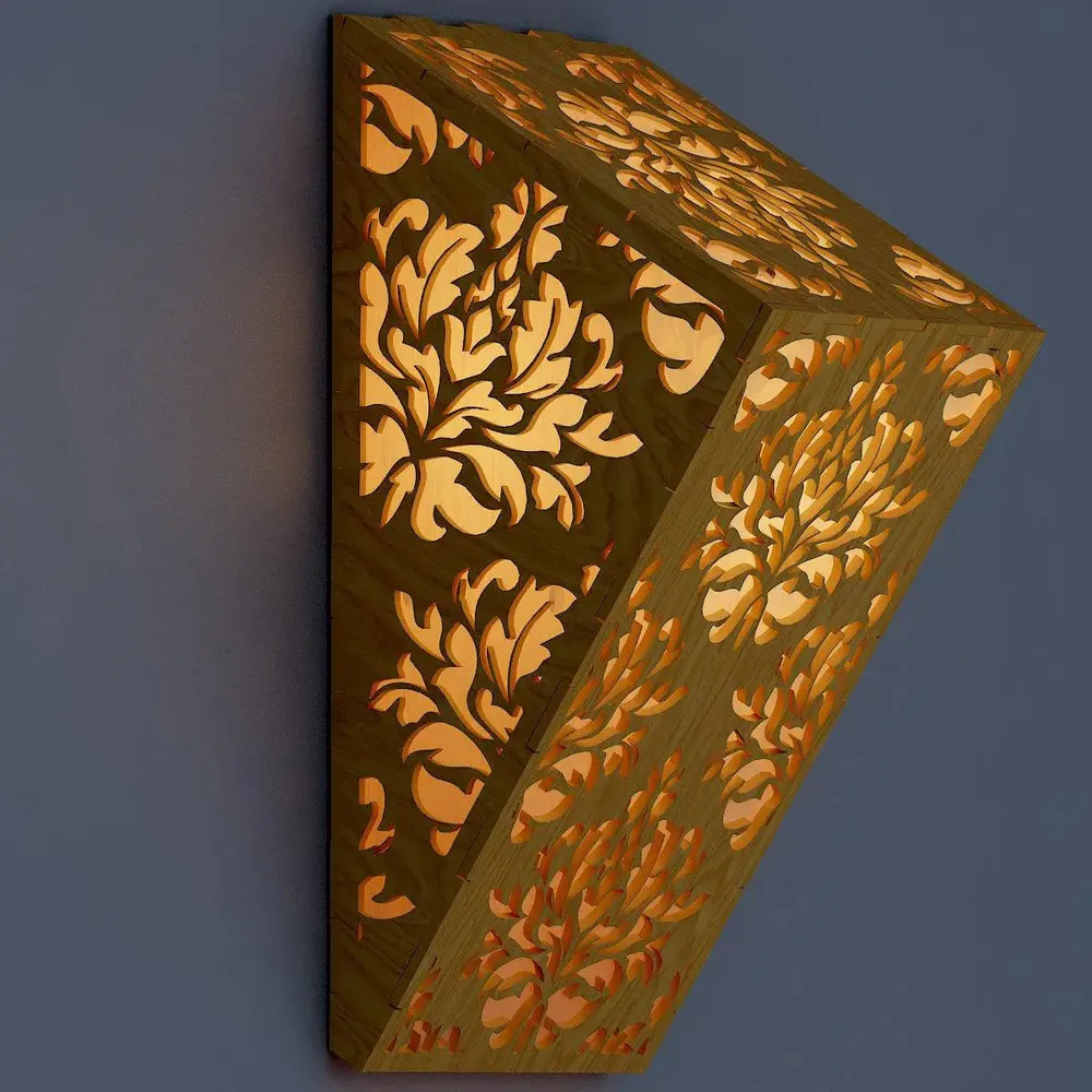 Wood Wall Lamp / Pendant Light / Modern Lamp