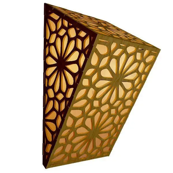 Wood Wall Lamp / Pendant Light / Modern Lamp Set Of 2 Pc