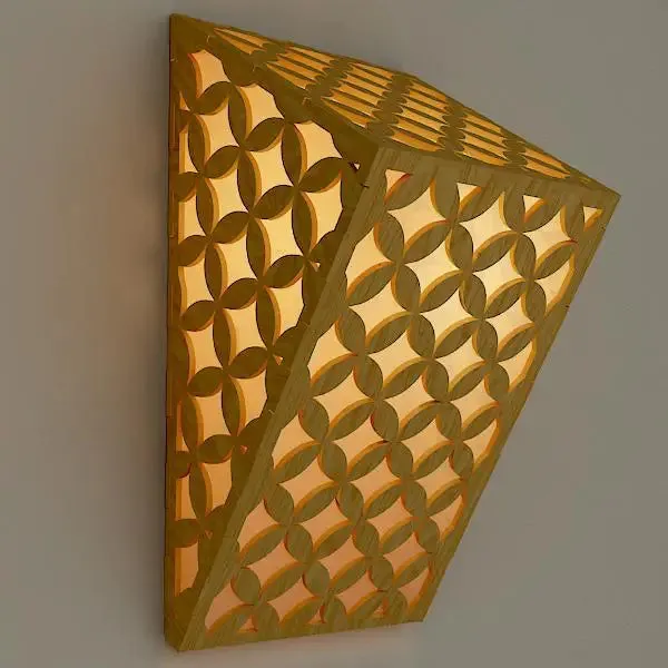 Wood Wall Lamp / Pendant Light / Modern Lamp Set Of 2 Pc