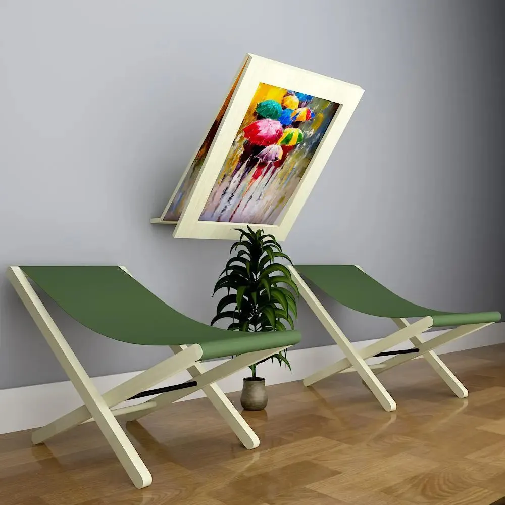 Wooden Decorative Foldable Dining &amp; Study Table &amp; Chair / Dining Shelf, Nature wood color