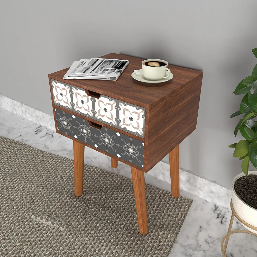 Wooden Pedestal Drawer In Traditional Design