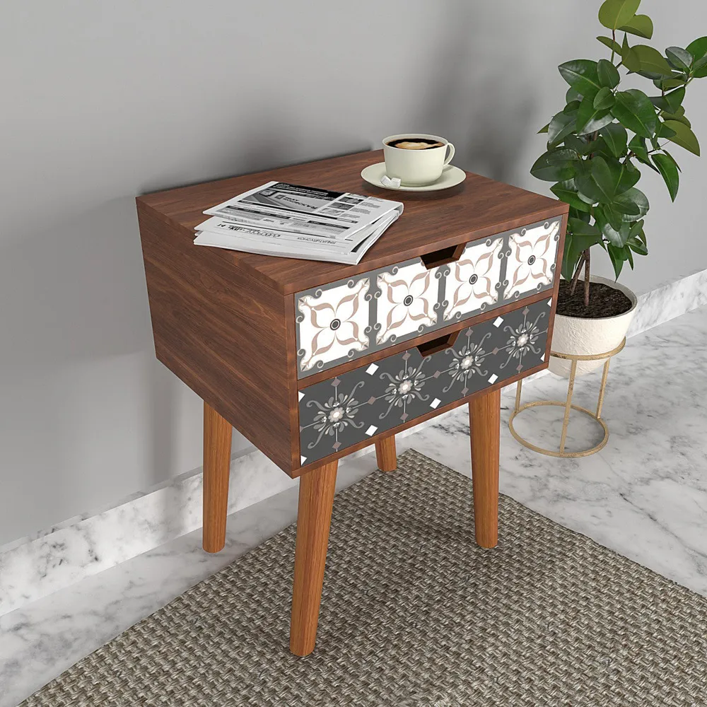 Wooden Pedestal Drawer In Traditional Design