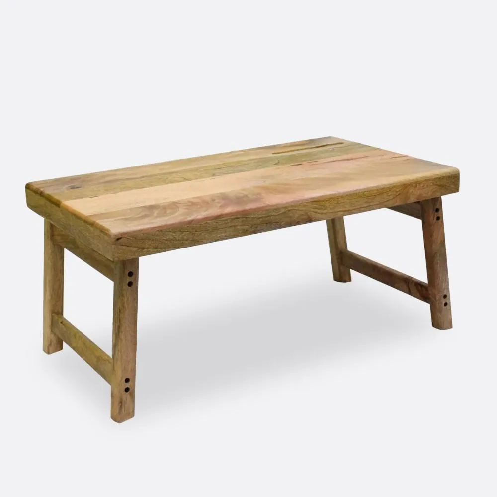 Wooden Resilient Bed Table