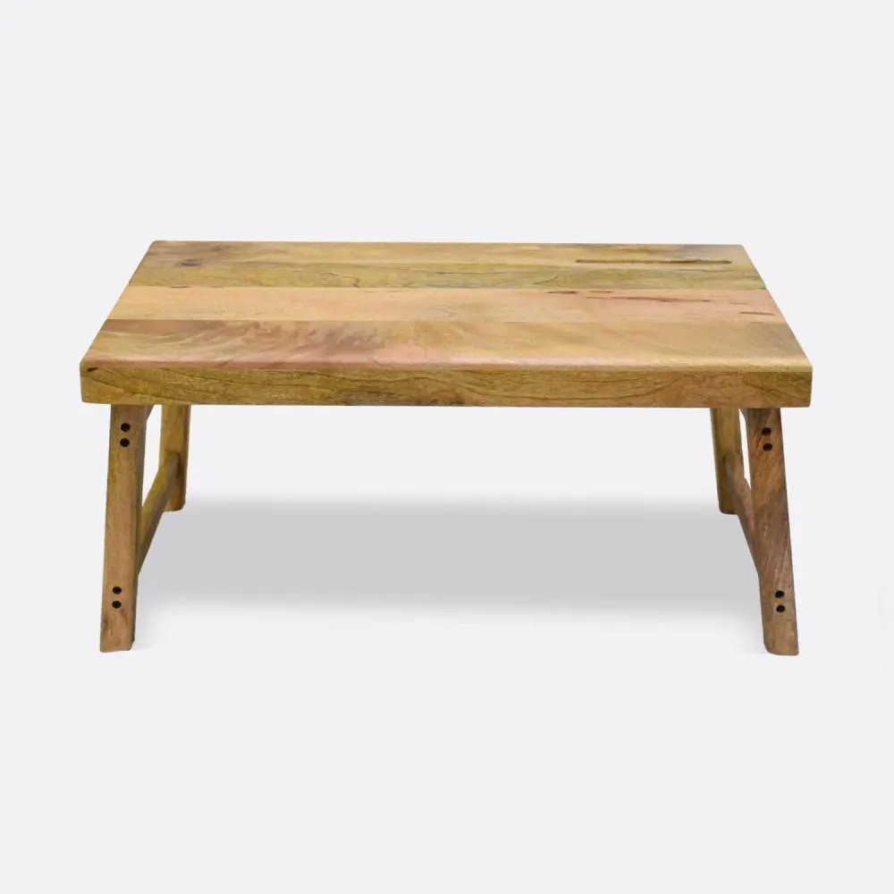 Wooden Resilient Bed Table
