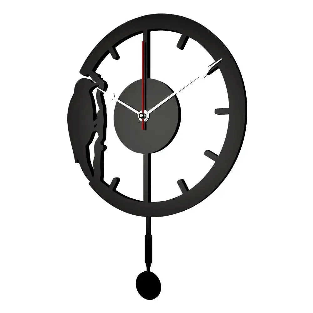 Woodpecker Decorative Pendulum Wall Clock