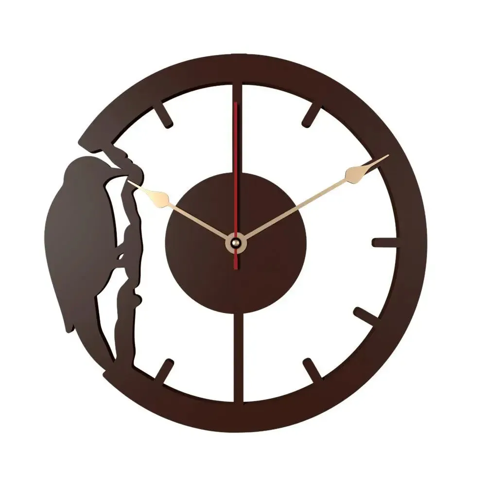 Woodpecker Decorative Wall Clock