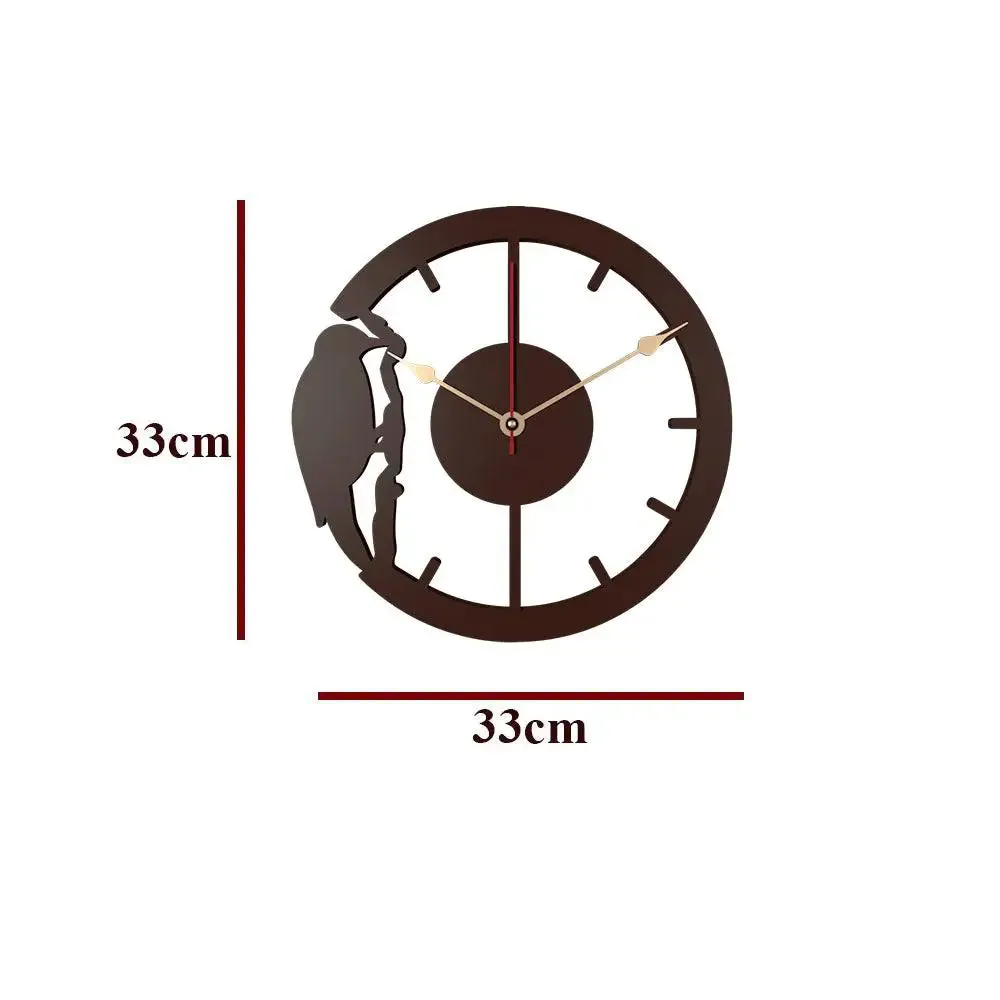 Woodpecker Decorative Wall Clock