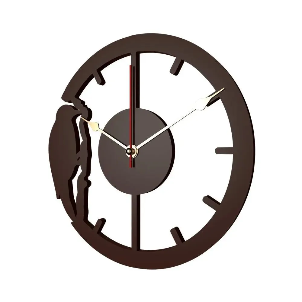 Woodpecker Decorative Wall Clock