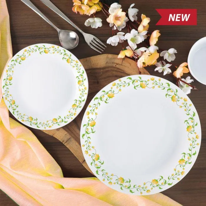 Yellow Grapevine Chic Dinner Set of 27 Pieces