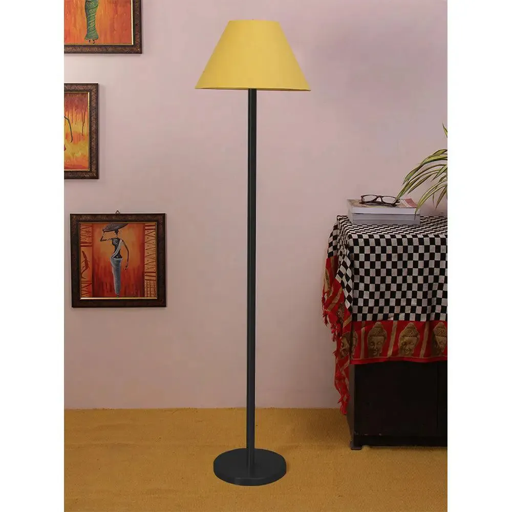 Yellow Modern Floor Lamp