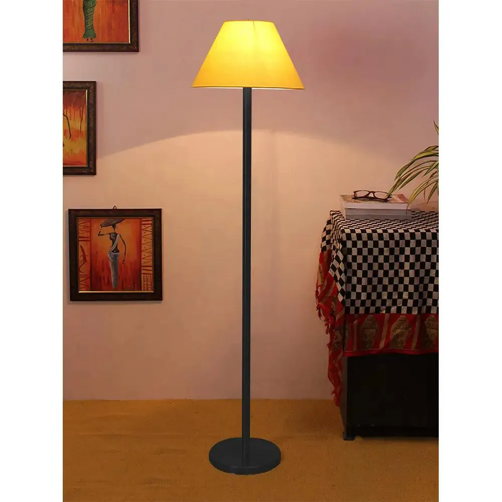 Yellow Modern Floor Lamp