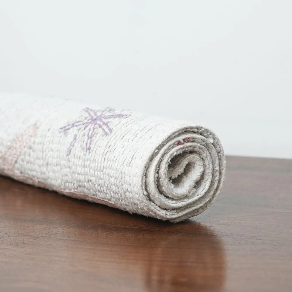 You look good Printed High Absorbent Blush Kids Bathmat