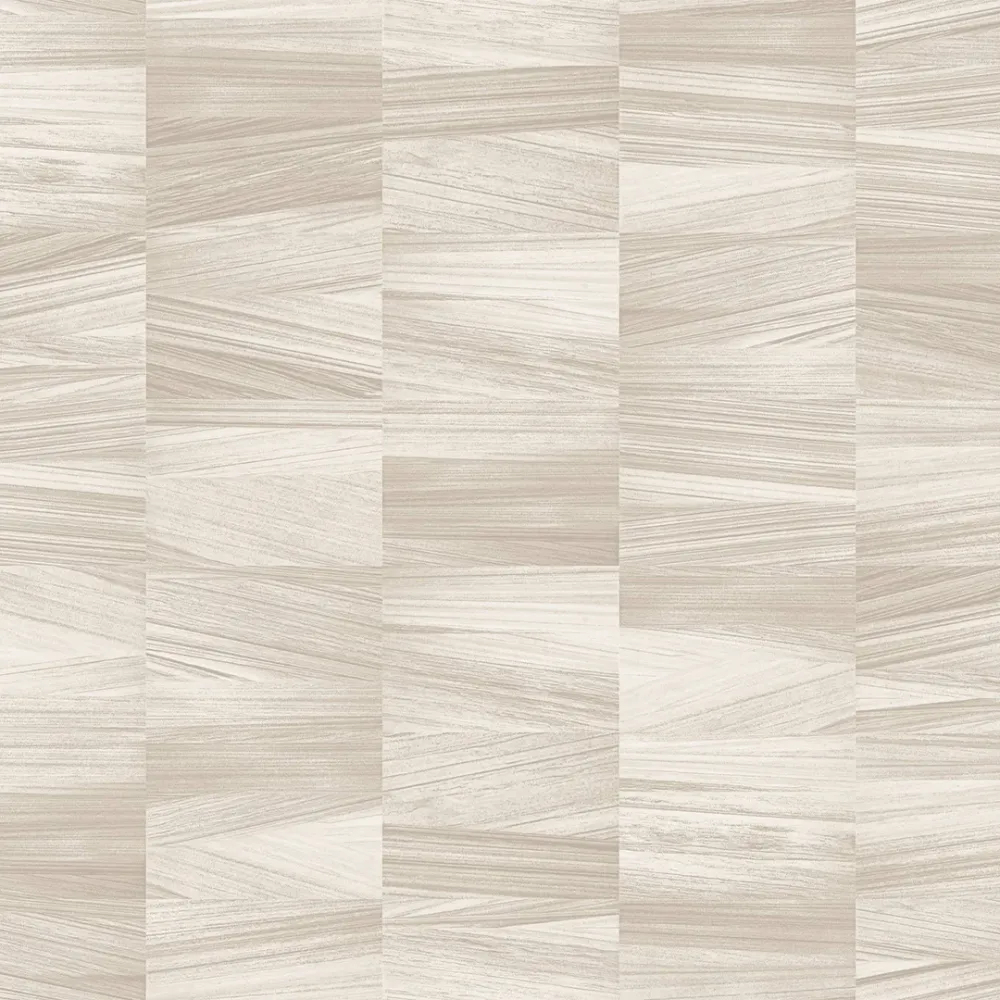 Warm Beige Geometric Wallpaper 