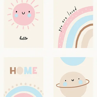 WallMantra Premium Dreamy Days Kids Wallpaper