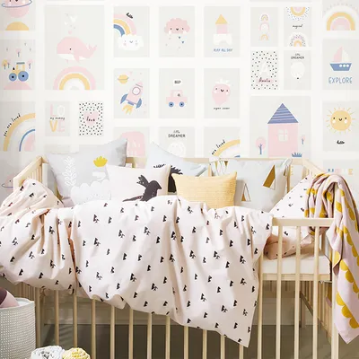 WallMantra Premium Dreamy Days Kids Wallpaper